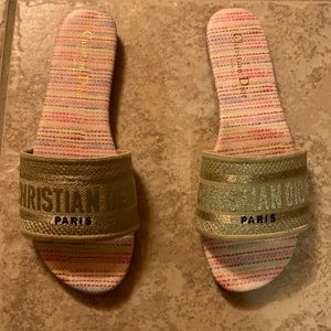Christian Dior slides